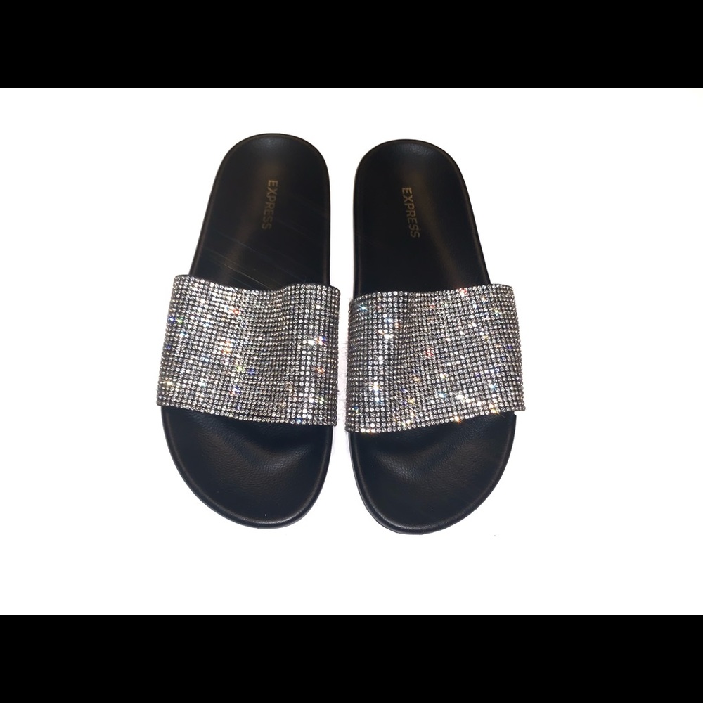 Express Rhinestone Sandals